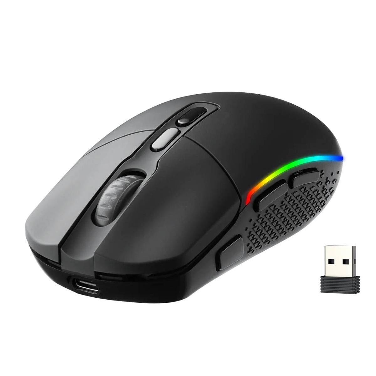 REDRAGON - Mouse Redragon INVADER PRO M719RGB Wireless BLACK