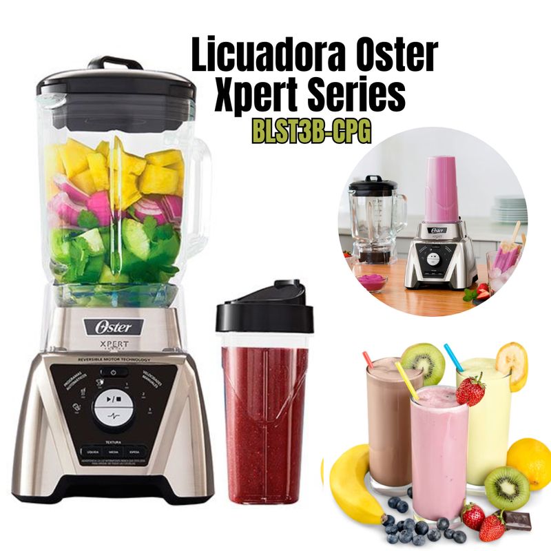 OSTER - Licuadora Oster Expert con vaso Blend N GO  BLST3B CPG 053