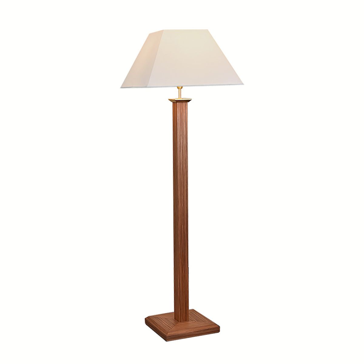 GENERICO - Lámpara de pie Creta Rosewood