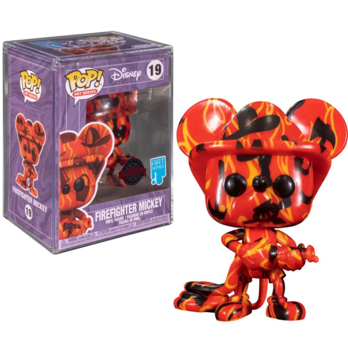 FUNKO - Funko pop artist series mickey firefighter 19 (gw)