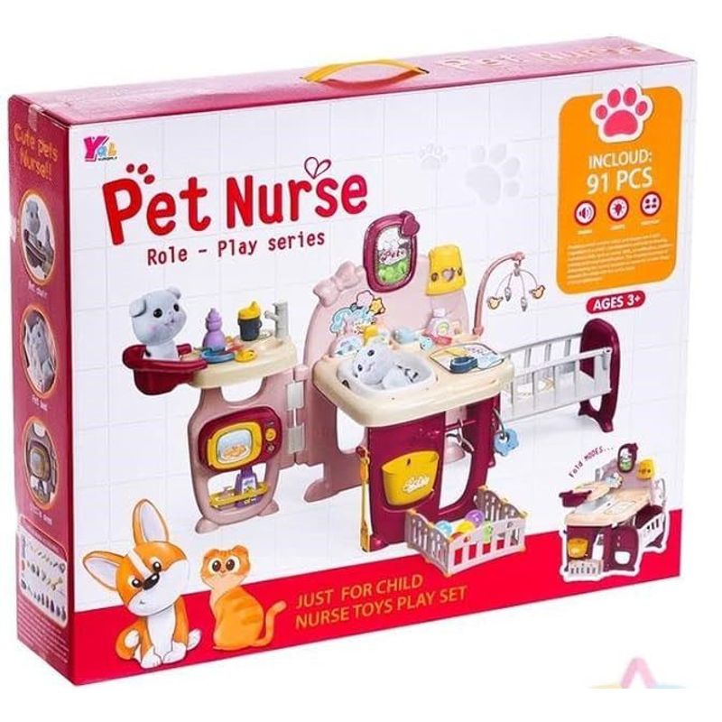 GENERICO - JUGUETE SET DE CUIDADO DE MASCOTAS