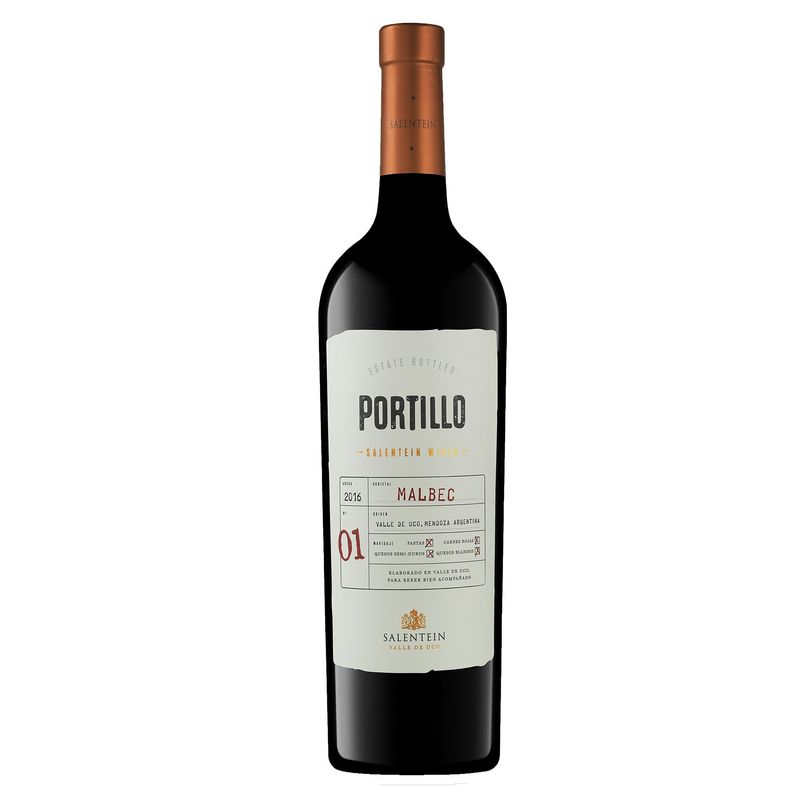 SALENTEIN - Vino Salentein Portillo Malbec 750ml