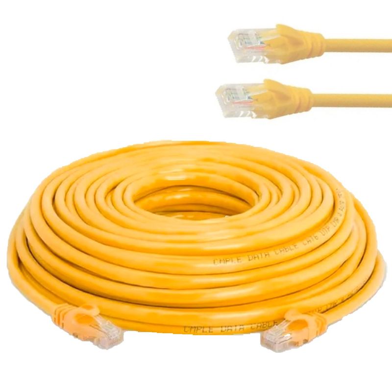 GENERICO - Cable De Red Internet Cat 6e Ethernet 20 Metros Alta Velocidad