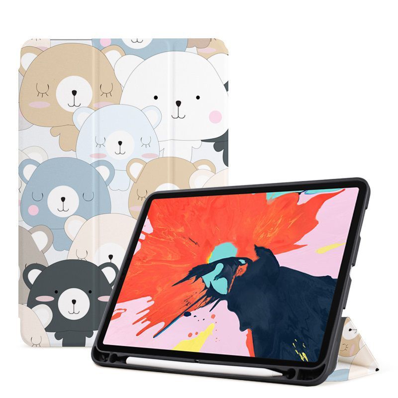 GENERICO - Case Cover Funda IPad 10.2 (9na 8va 7ma Generación) - Diseño Oso