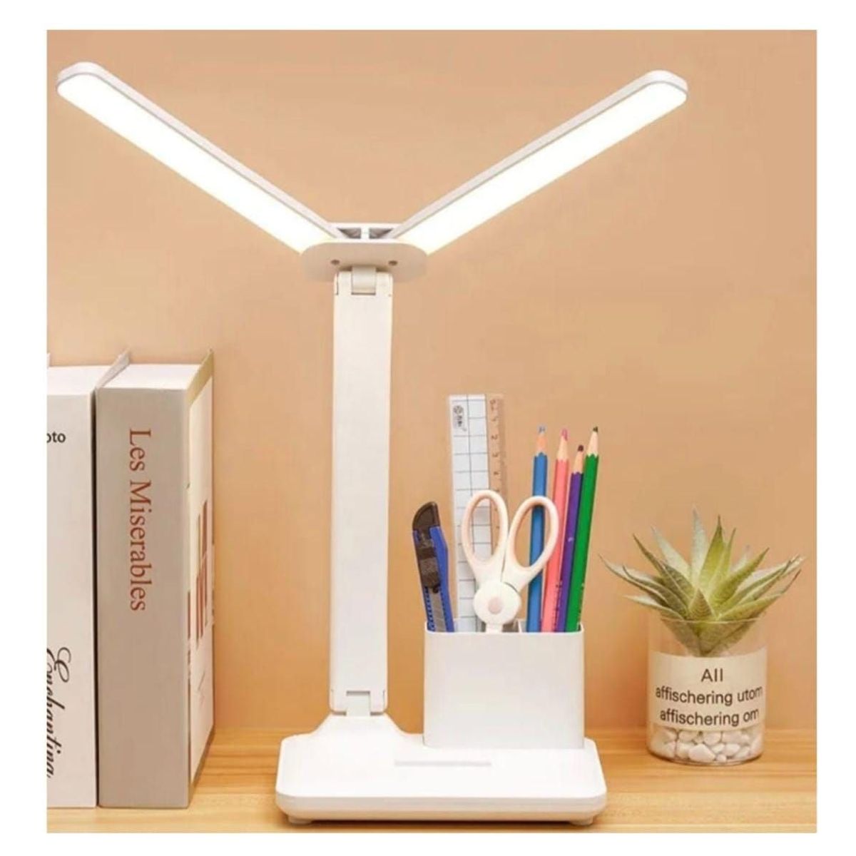 GENERICO - LAMPARA LED RECARGABLE DE ESCRITORIO