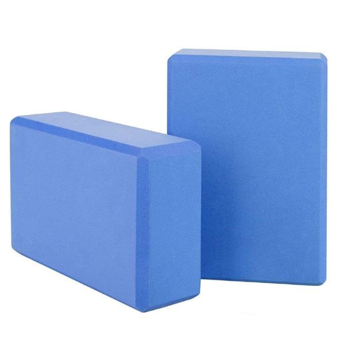 GENERICO - LADRILLO DE YOGA -GIMNASIA - PILATES -ESTIRAMIENTO AZUL