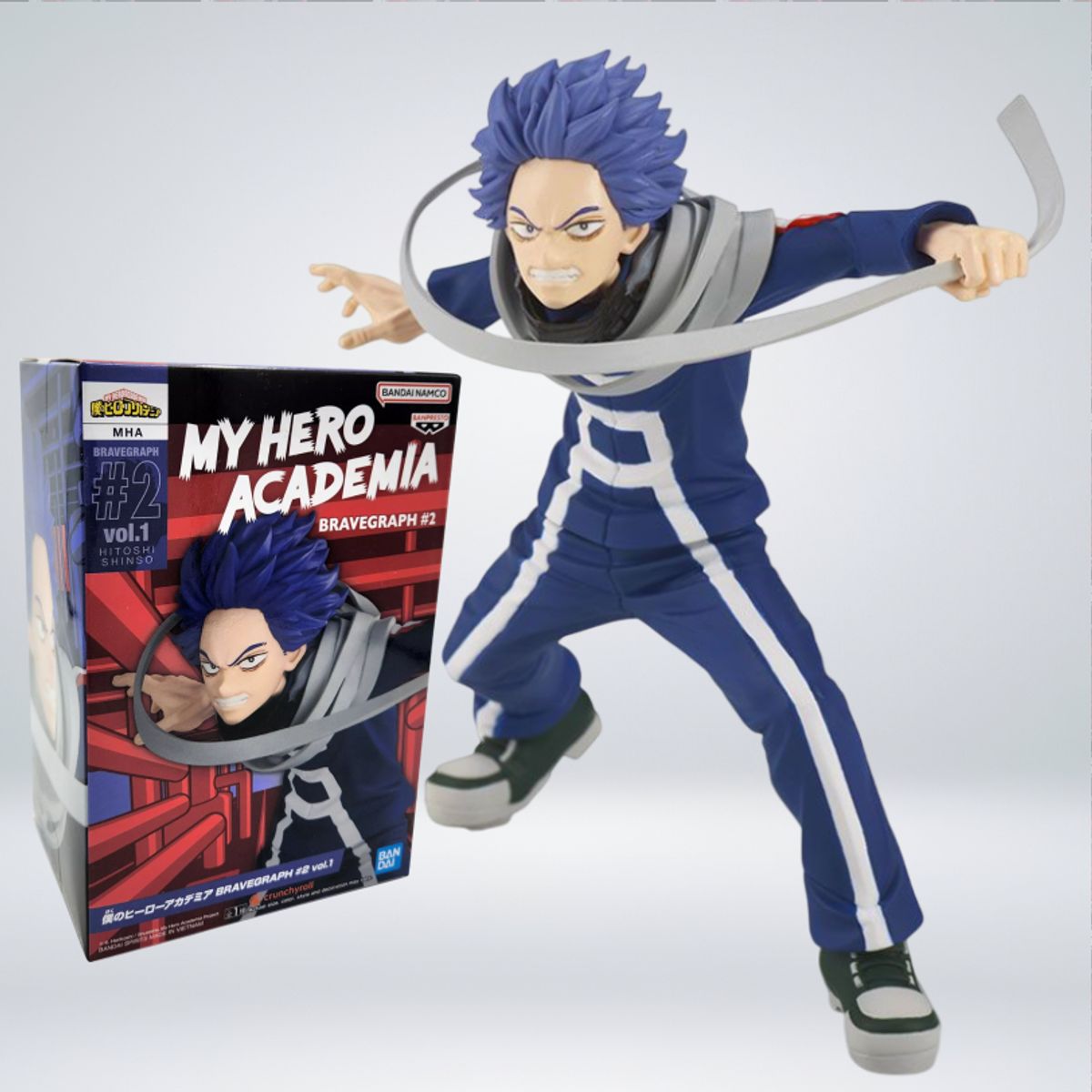 BANPRESTO - FIGURA BANPRESTO MY HERO ACADEMIA HITOSHI SHINSO