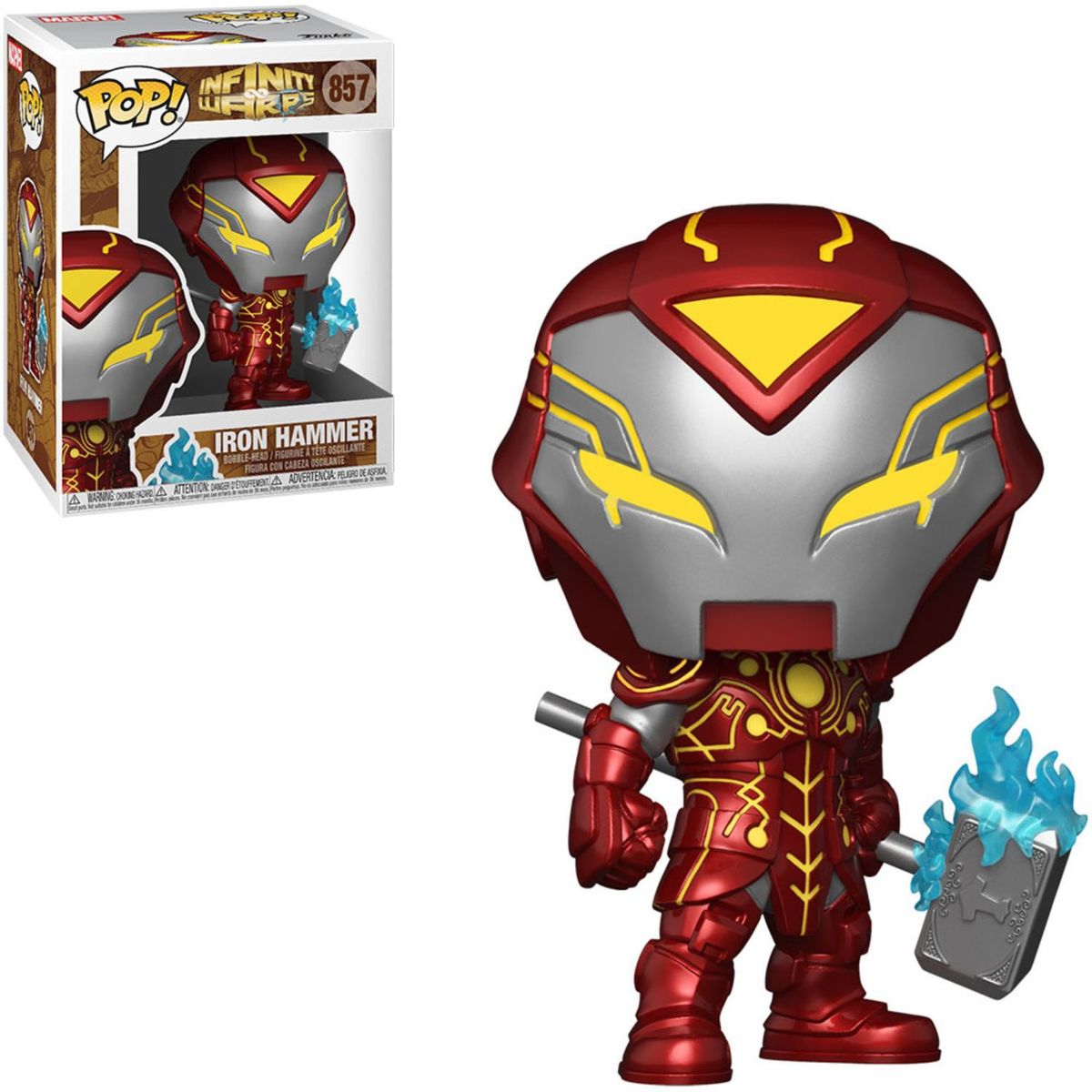 FUNKO - Funko pop marvel: infinity warps - iron man (gw) 857