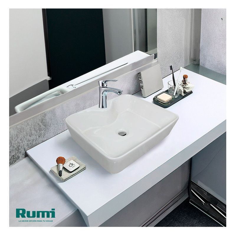 RUMI - LLAVE PARA LAVATORIO CROMADO AMARU R-01 RUMI