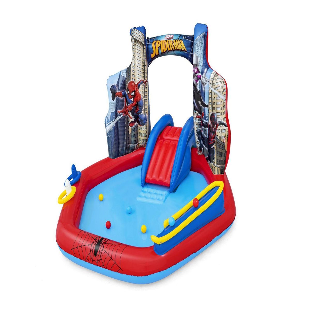 BESTWAY - Centro de juegos inflable Spiderman - Bestway