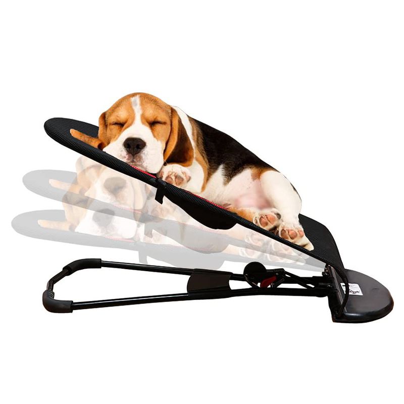 GENERICO - Cama mecedora para mascotas - Negro
