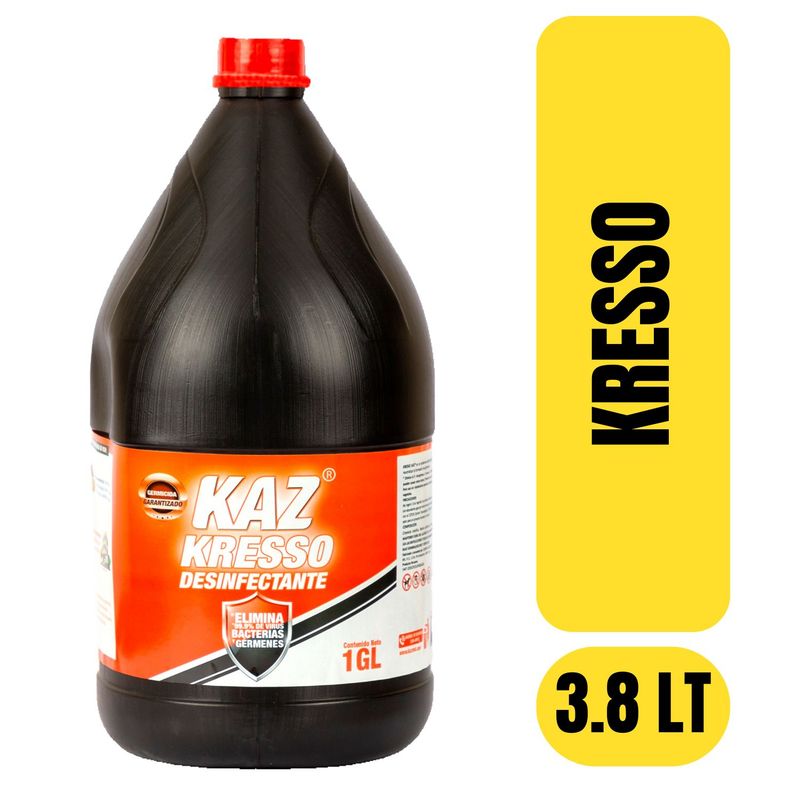 GENERICO - DESINFECTANTE KRESSO KAZVEL GALON 3.8 LTS
