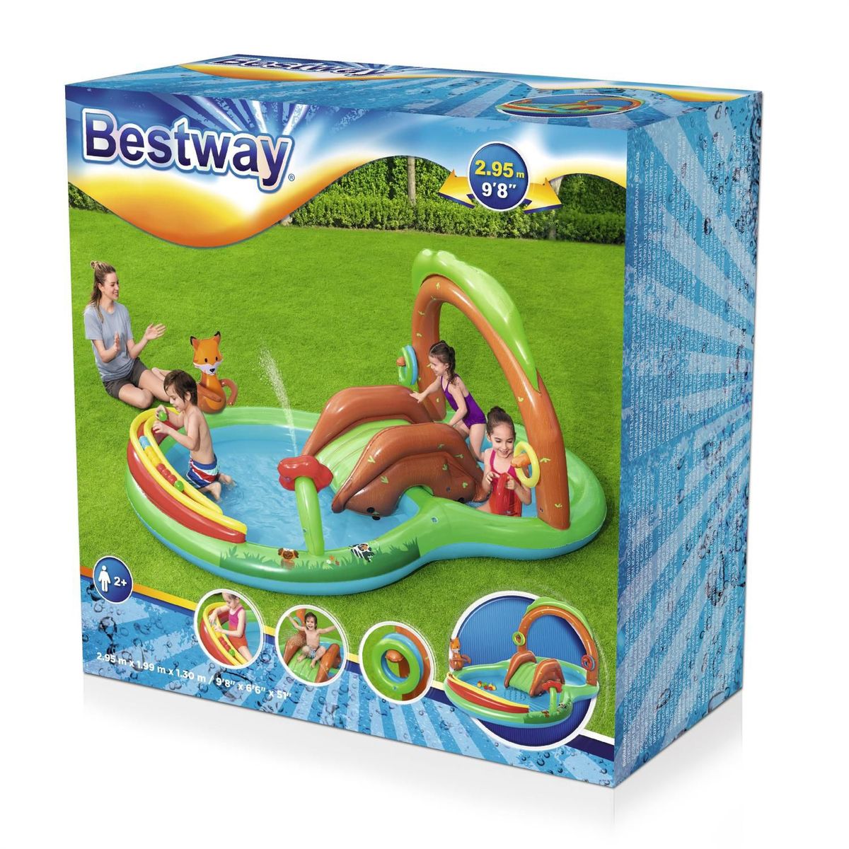BESTWAY - Centro de juegos Friendly Woods - Bestway