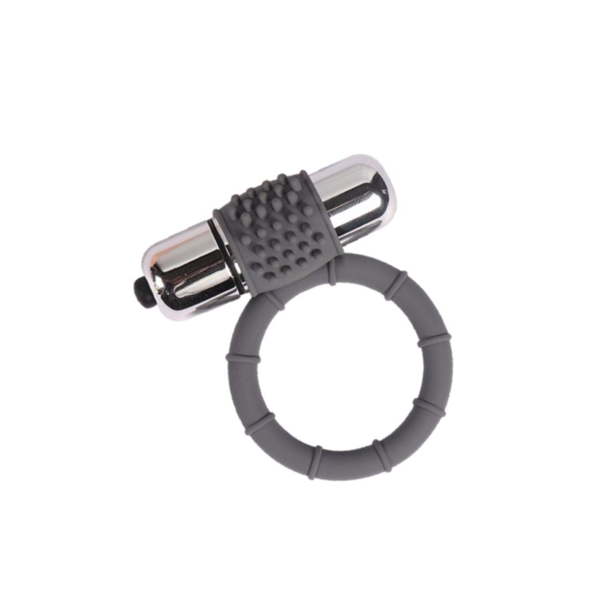 GENERICO - ANILLO VIBRADOR SINGLE BULLET ESTIRABLE Y FLEXIBLE