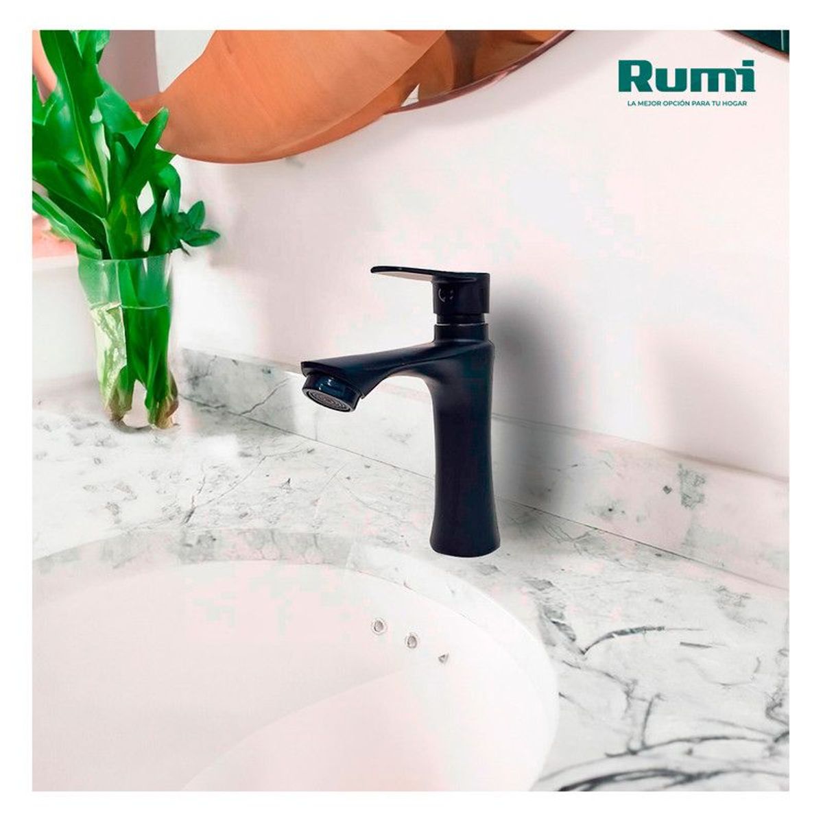 RUMI - LLAVE PARA LAVATORIO BLACK KUNTUR R-01 RUMI
