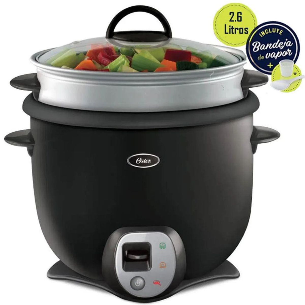 OSTER - Arrocera multiusos 2.6 lt Oster con función sofrito CKSTRC6033