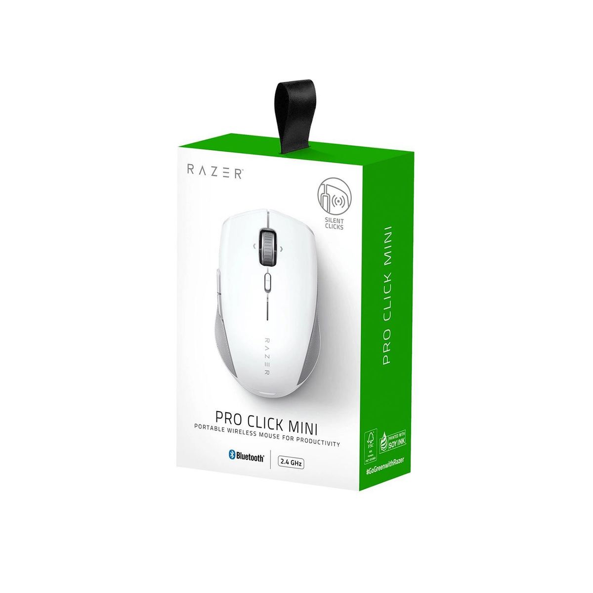 RAZER - Mouse Gamer Razer Pro Click Mini Wireless 1200 Dpi 2.4Ghz/BT White