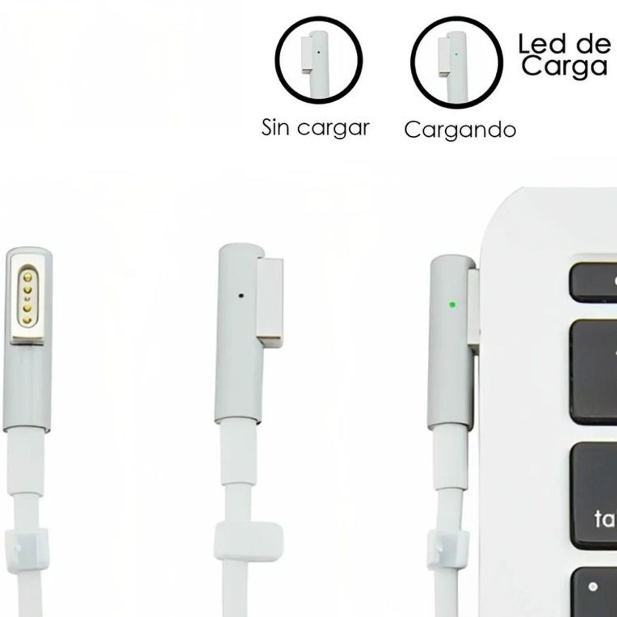 APPLE - Cargador MagSafe 1 para MacBook de 60W