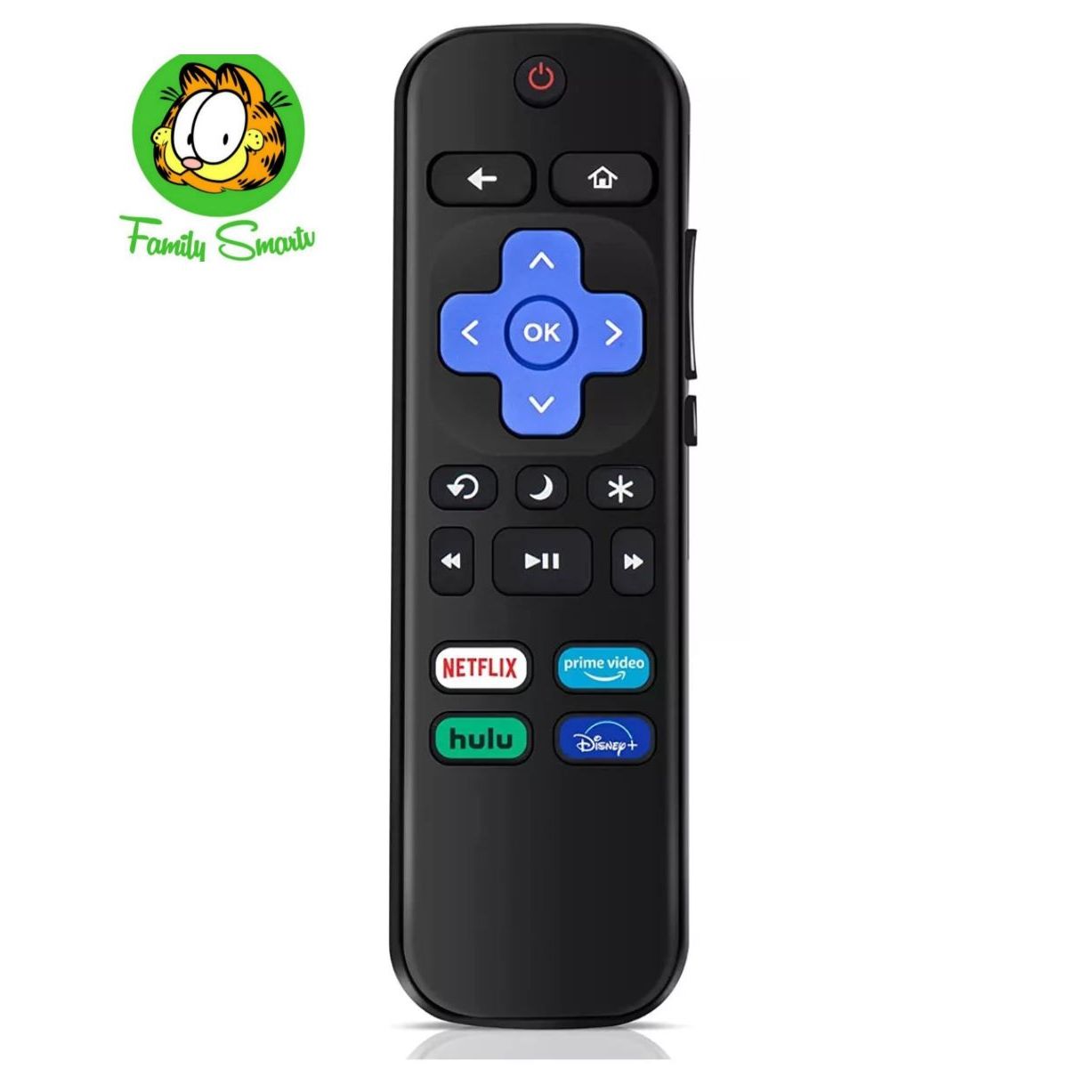 GENERICO - Control Remoto Roku Tv Integrado Tcl Onn Jvc Onn Rca Hisense