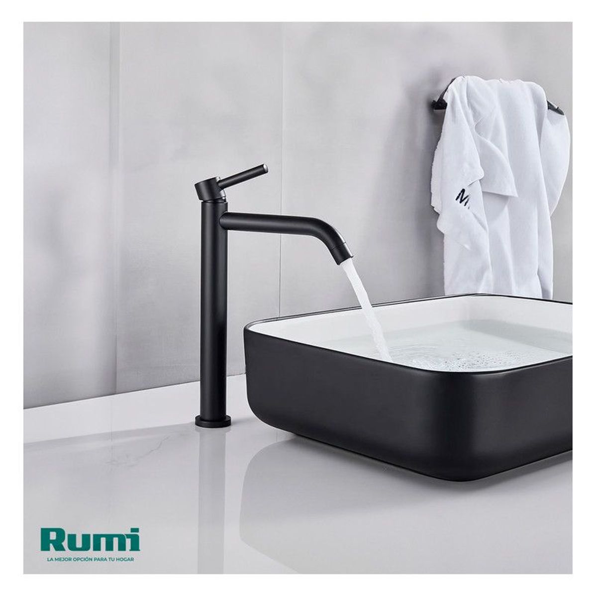RUMI - LLAVE CHAMI PARA BOWL BLACK -YANAYLINE RBH-02 RUMI