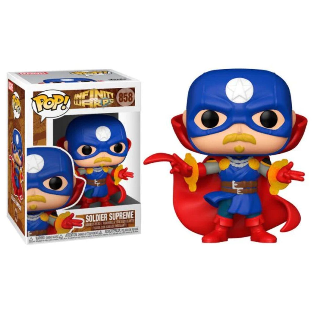 FUNKO - Funko pop marvel infinity wars soldier supreme 102 ( gw)