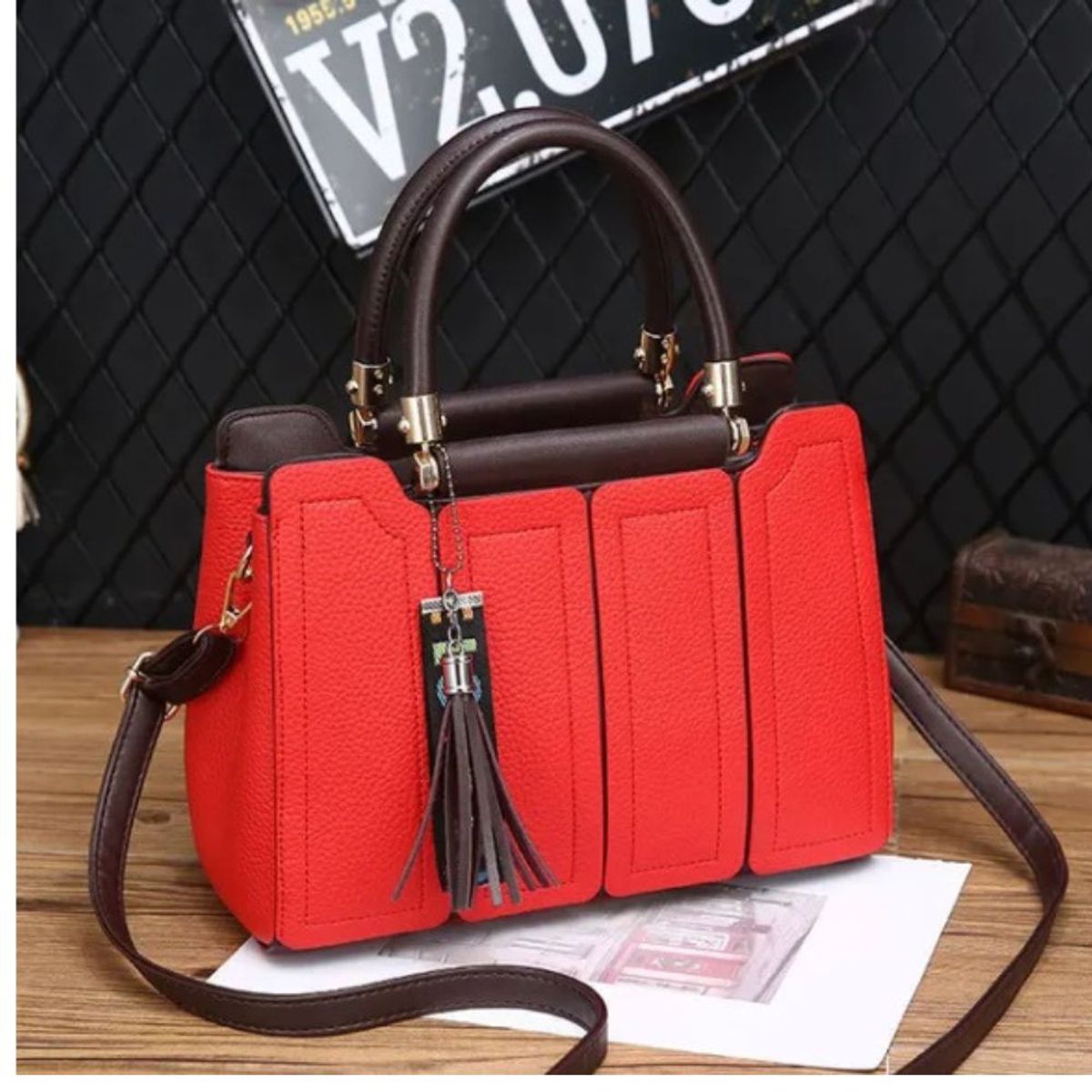 GENERICO - Bolso de hombro Glamor Diseño ELVIN American