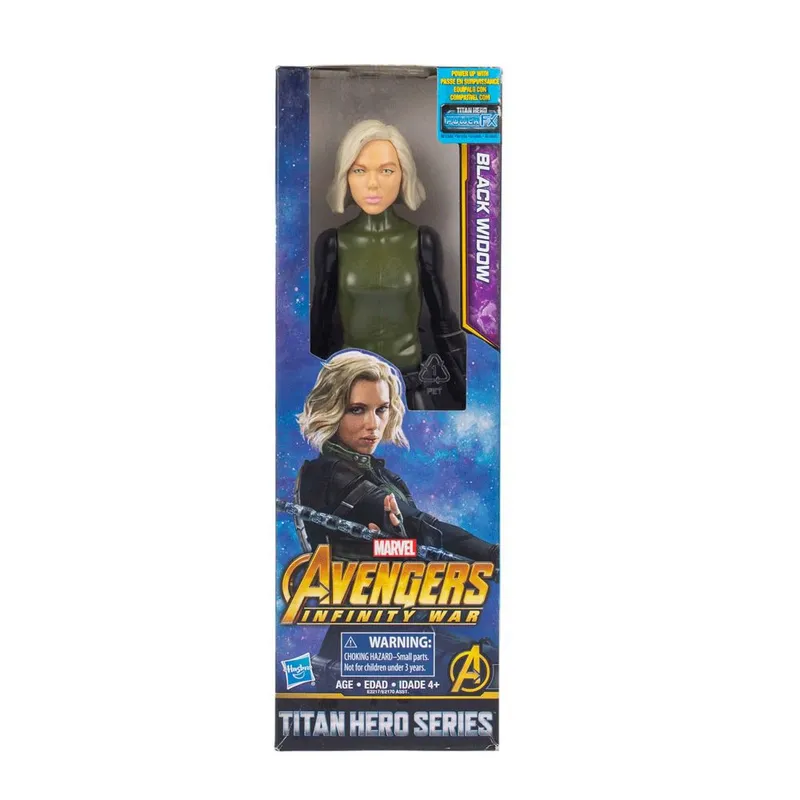 HASBRO - FIGURA BLACK WIDOW  TITAN HEROE -  SERIES