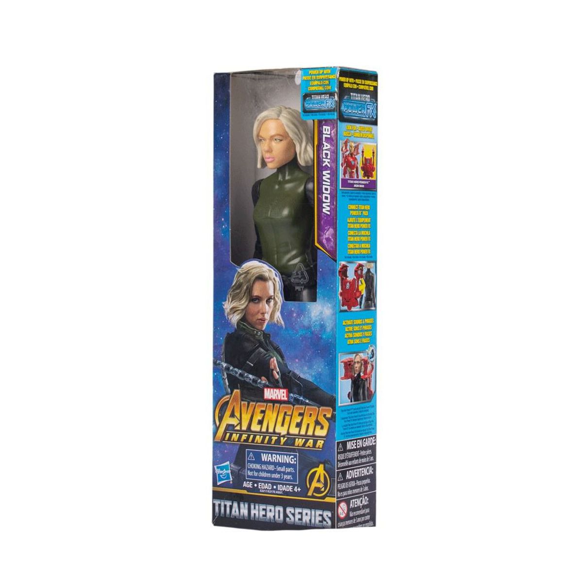 HASBRO - FIGURA BLACK WIDOW  TITAN HEROE -  SERIES