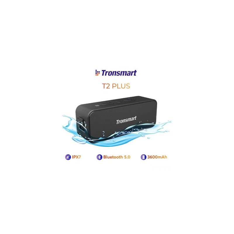 TRONSMART - Parlante Tronsmart element T2 Plus - Negro