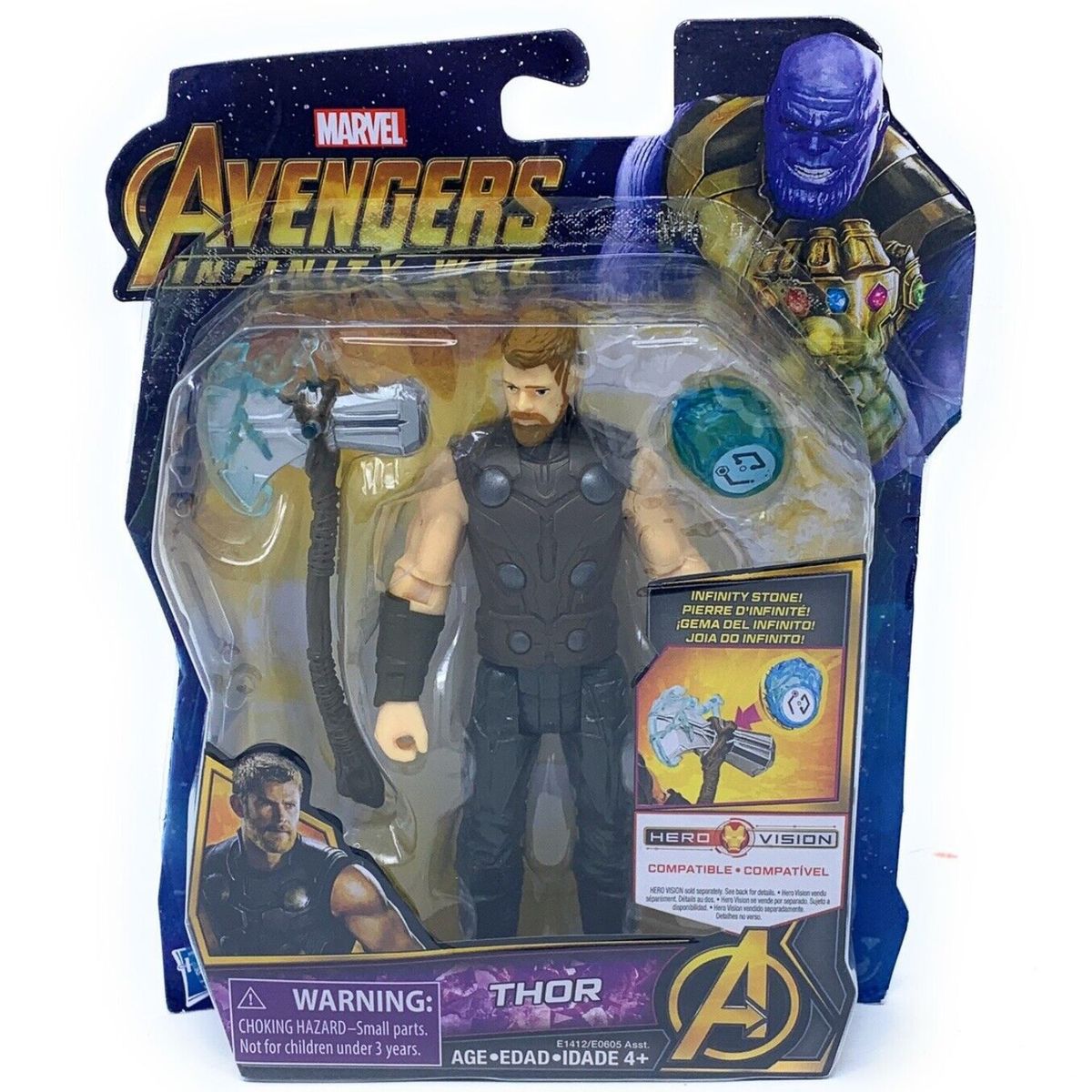 HASBRO - THOR  AVENGERS INFINITY WAR HERO VISION INFINITY