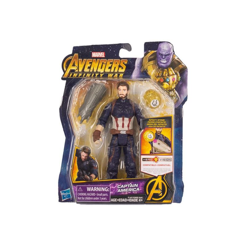HASBRO - CAPITAN AMERICA  AVENGERS INFINITY WAR HERO VISION INFINITY