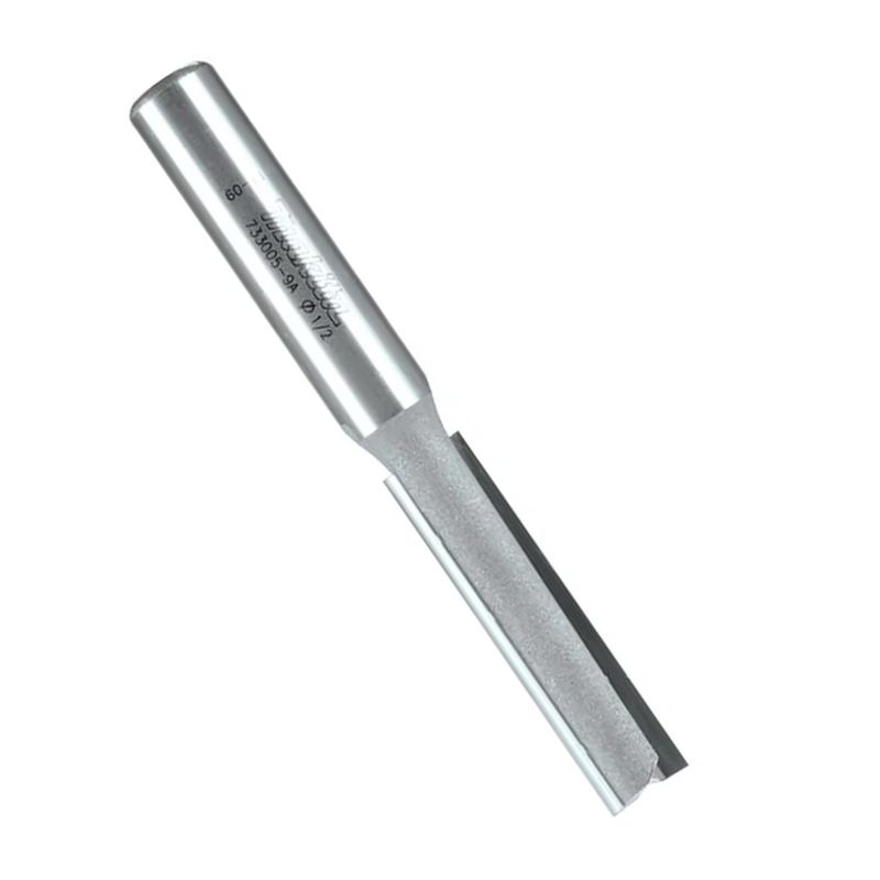 MAKITA - Fresa 1/2" Recto 1/2" 2 Filo sin Rodaje Altura 2 1/2" Makita D-58512