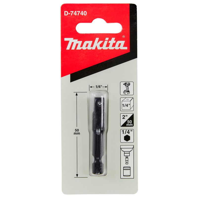MAKITA - Adaptador para Llave de Impacto 14 Makita D-74740