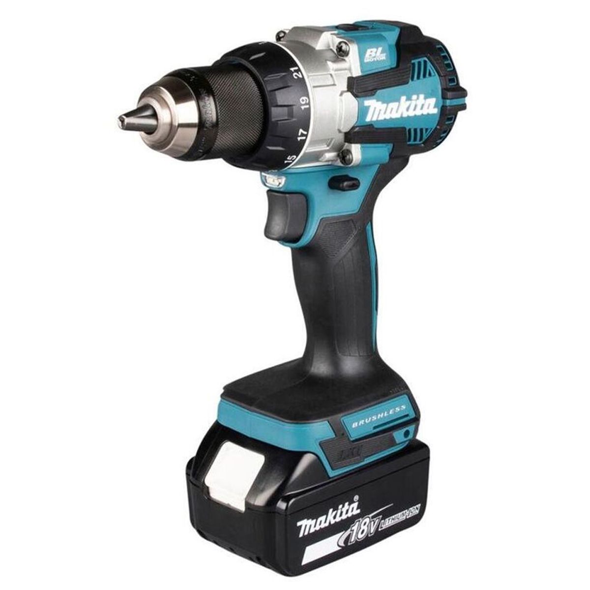 MAKITA - Taladro Atornillador 1/2" 18V BL Incl 2 Bat + Carg Makita DDF489RTJ