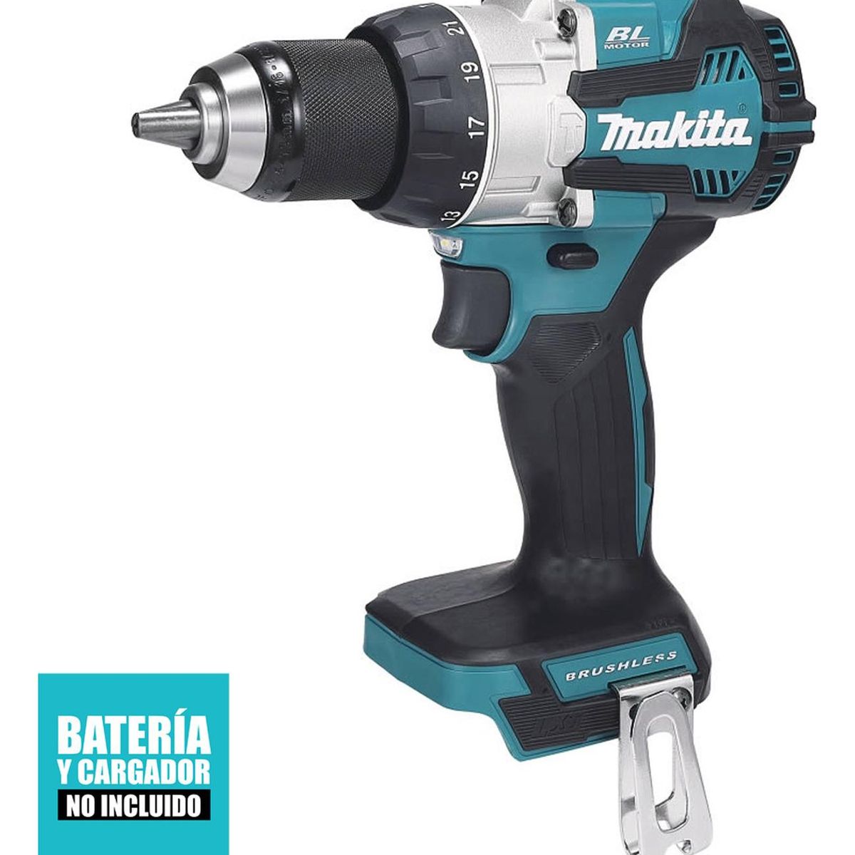 MAKITA - Taladro Percutor 1/2 18v Lxt Bl Baretool Makita Dhp489z