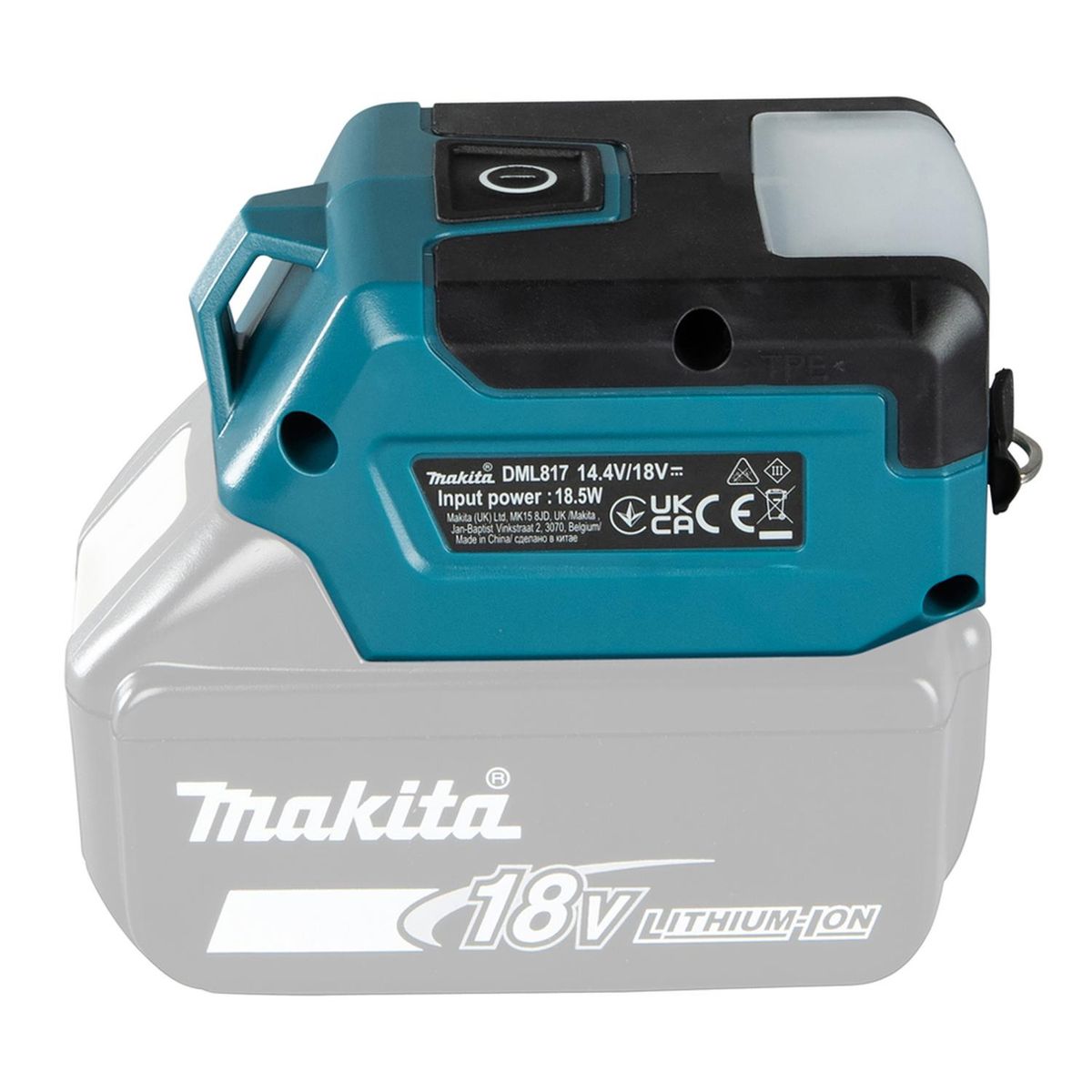 MAKITA - Linterna Led 18V 300 Lm LXT BL Baretool Makita DML817