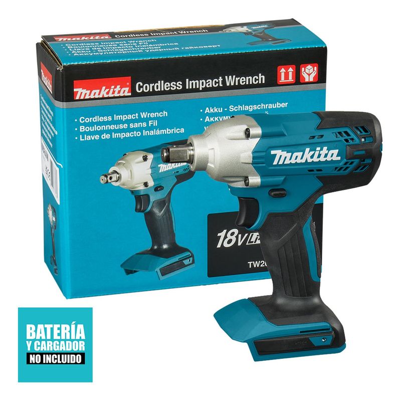MAKITA - Llave de Impacto 12 18V LXT Baretool Makita TW202DZ