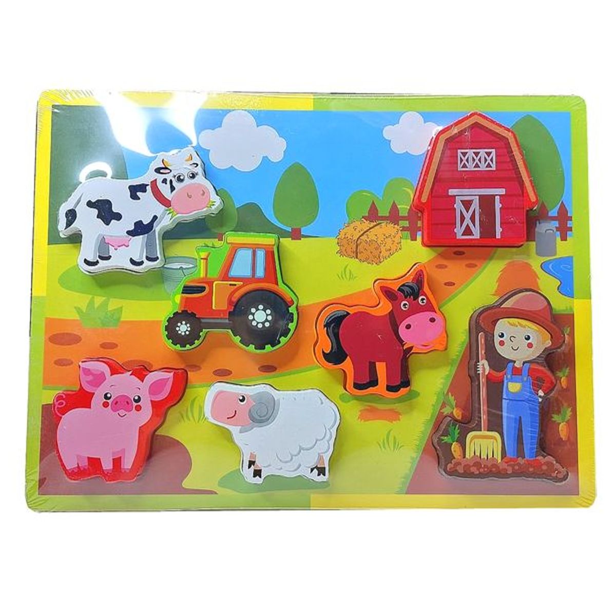 GENERICO - ROMPECABEZA ALTO RELIEVE DE LA GRANJITA