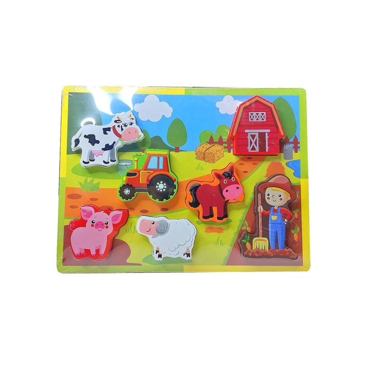 GENERICO - ROMPECABEZA ALTO RELIEVE DE LA GRANJITA