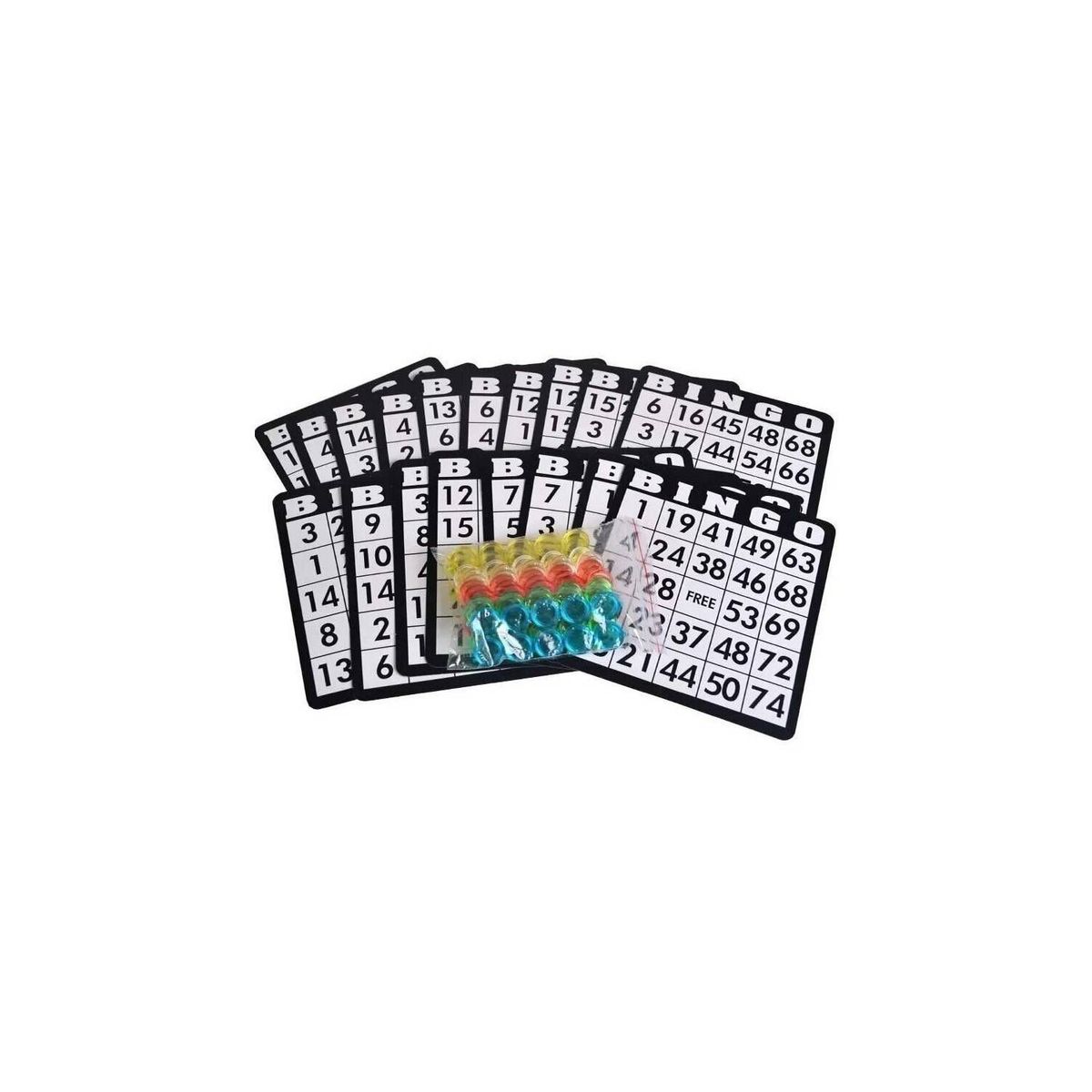 GENERICO - Juego de Mesa Set de Bingo de Metal