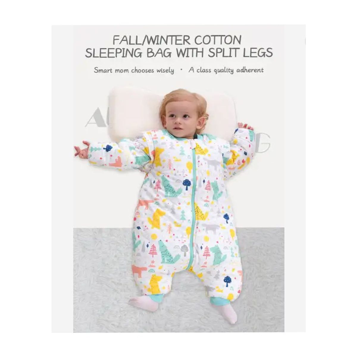 GENERICO - Pijama Saco de Dormir Infantil 100% Algodon Talla L (4 a 6 años)_.