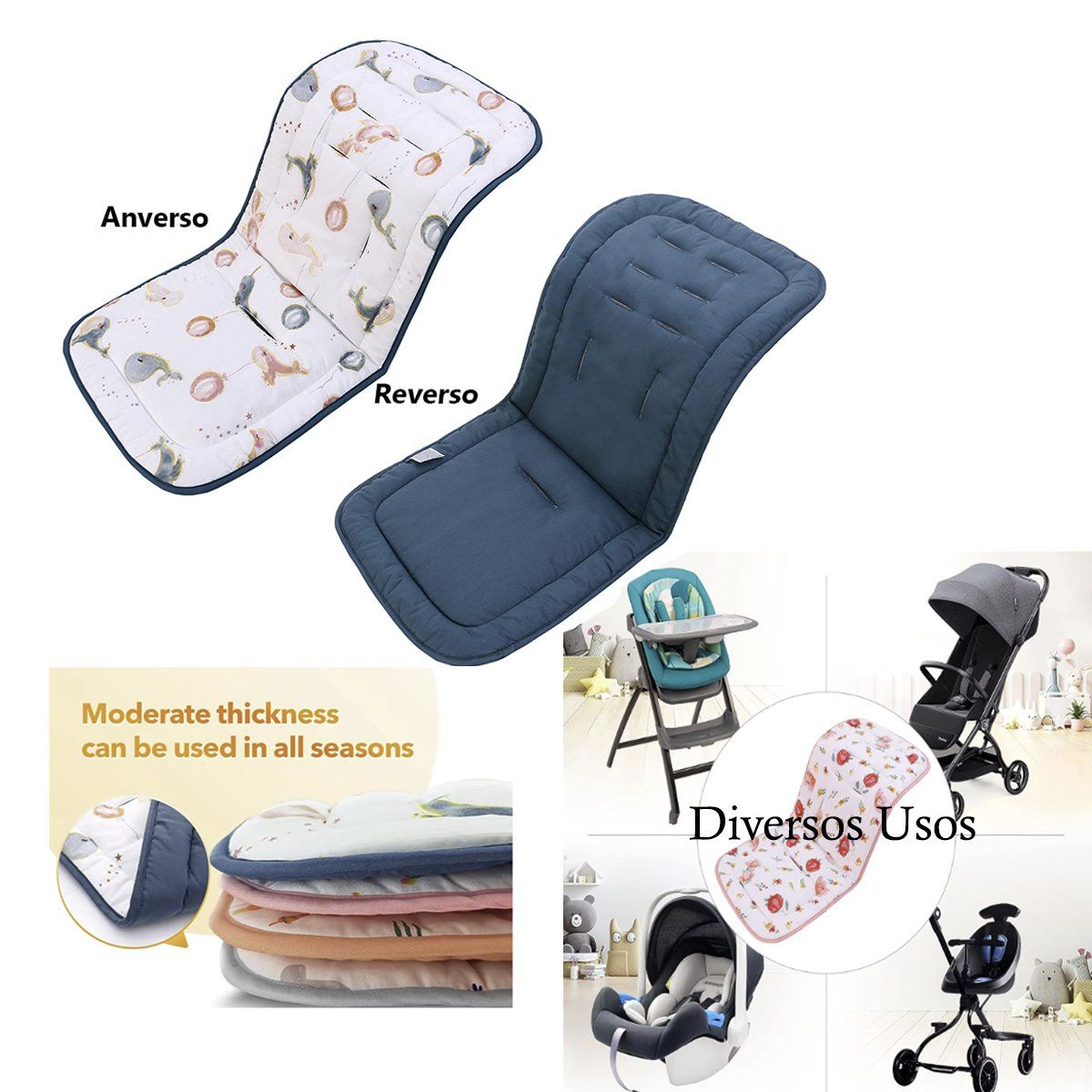 GENERICO - Protector de Coche para Bebé