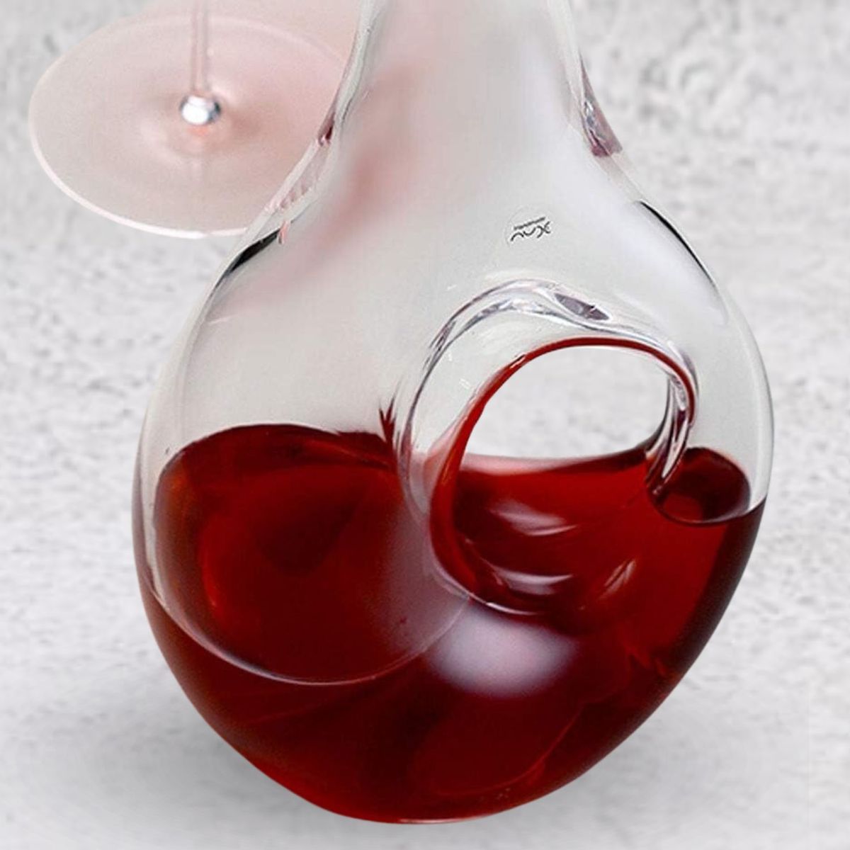 GENERICO - Decantador de Vino de Cristal  Caracol