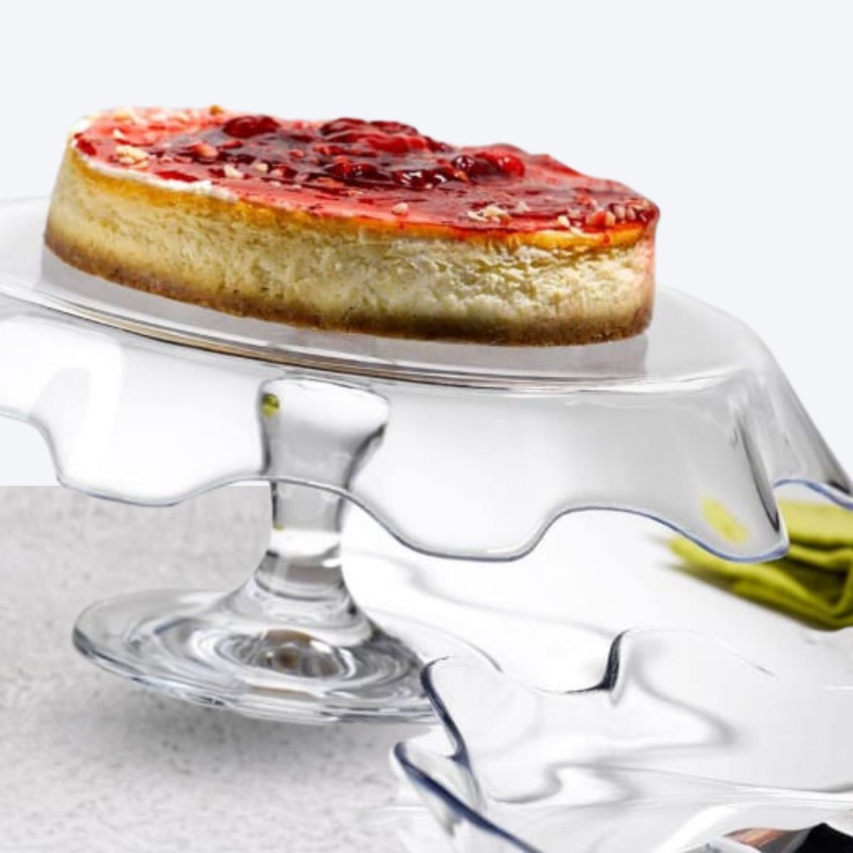 PASABAHCE - Soporte de Vidrio para Pasteles PASABAHCE 32 CM