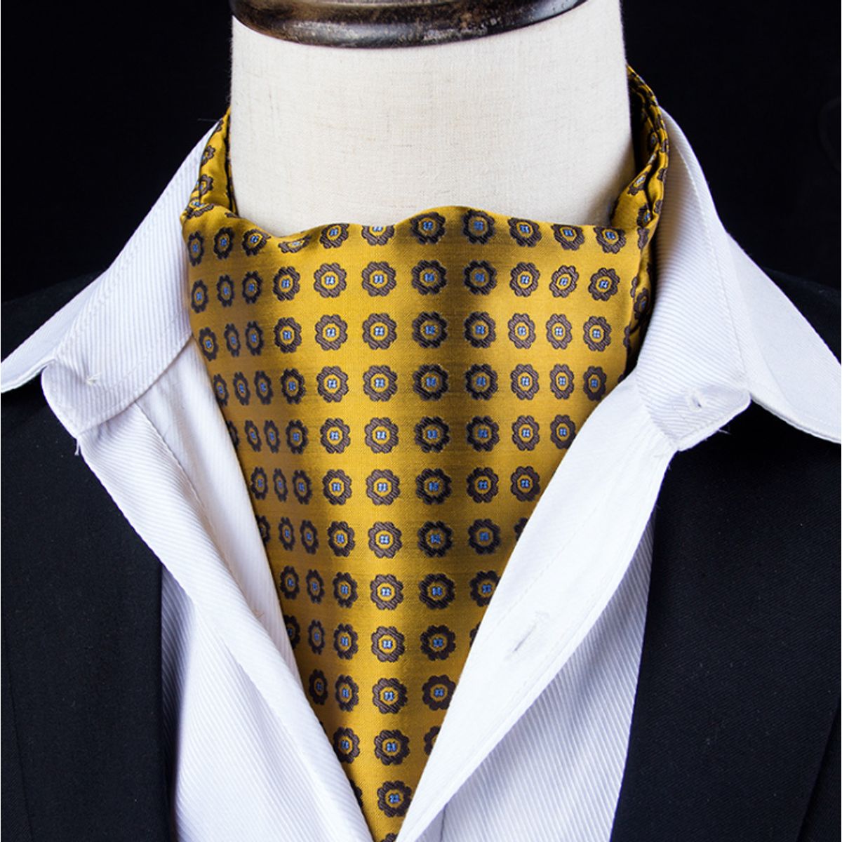 KAST PE - Corbata Bufanda Hombre Boda Modelo Alan