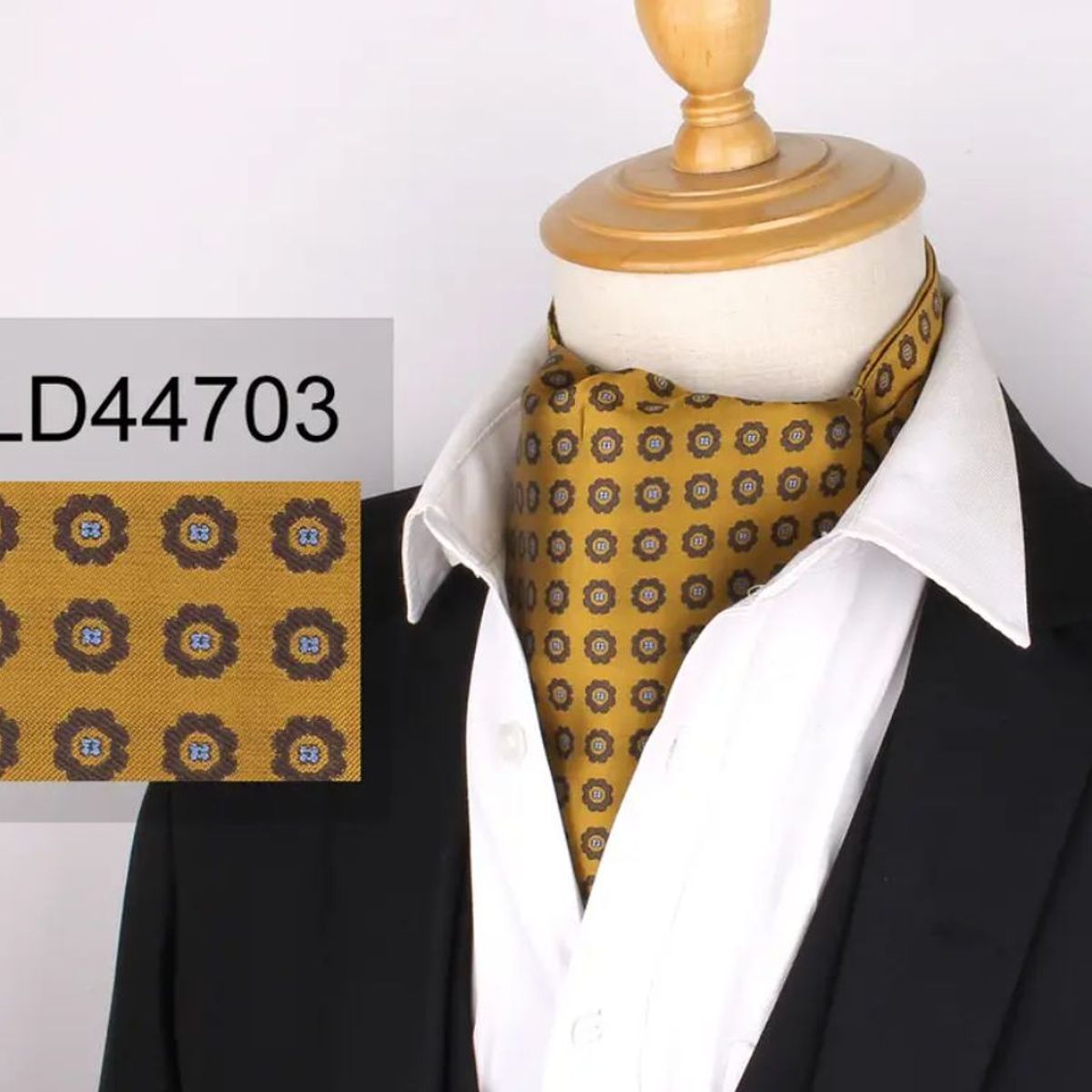 KAST PE - Corbata Bufanda Hombre Boda Modelo Alan