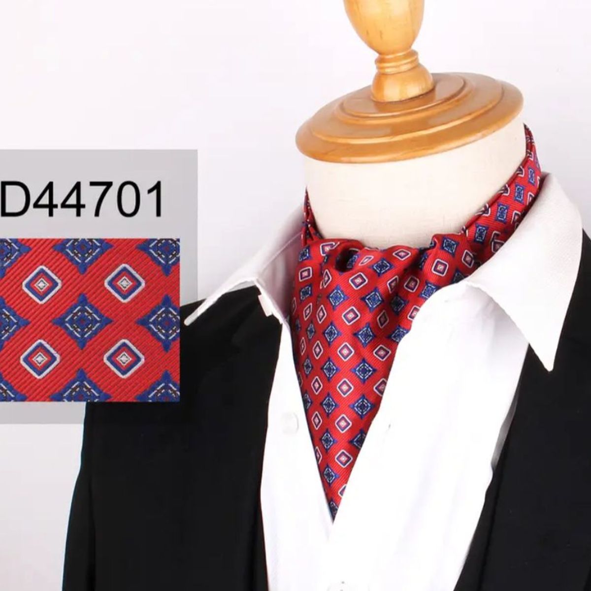 KAST PE - Corbata Bufanda Hombre Boda Modelo Justin