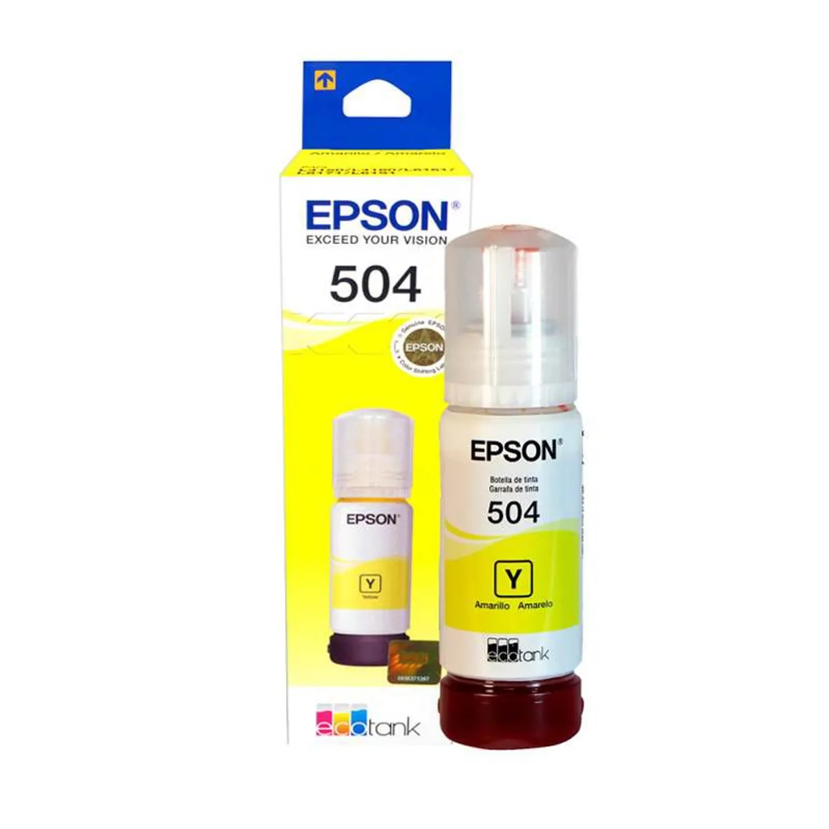 EPSON - Tinta Epson 504 Yellow Botella 70ml