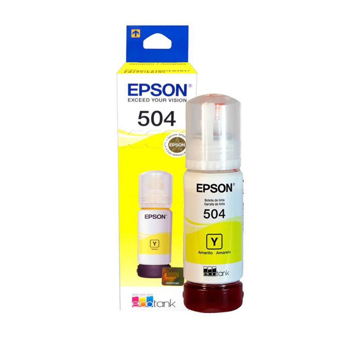 EPSON - Tinta Epson 504 Yellow Botella 70ml