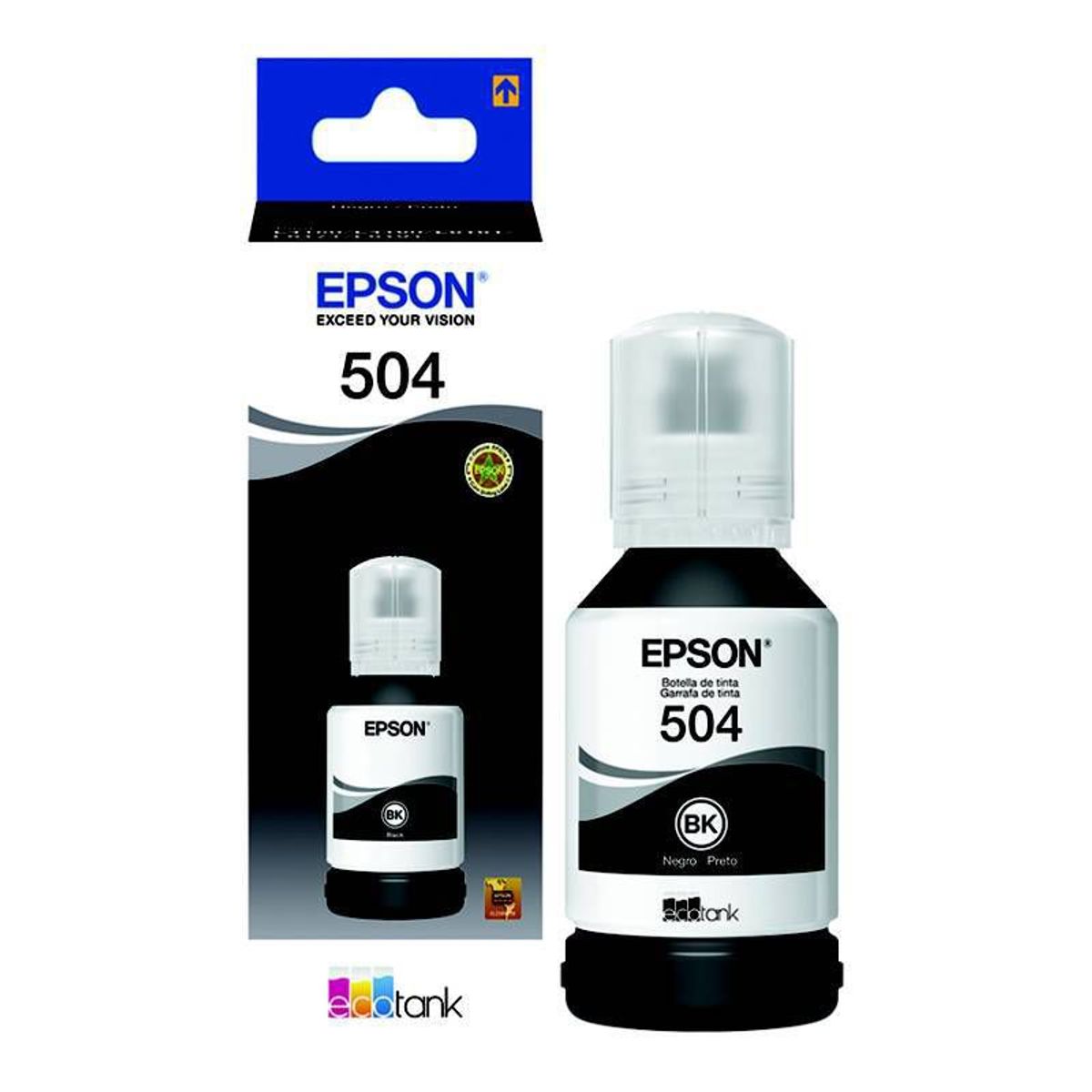 EPSON - Tinta Epson 504 Black Botella 127ml